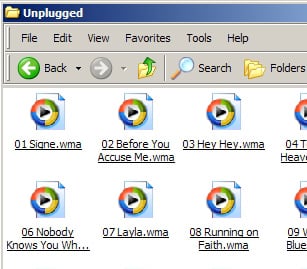 Importing Windows Media Audio into iTunes