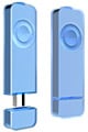 First third-party iPod shuffle plastic case announced