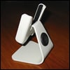 iPed iPod stand matches iMac G5, Cinema Displays
