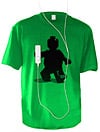Brixwear 1000 T-shirt magnetically holds iPod shuffle