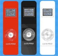 LuxPro adds tiny screen to iPod shuffle clone