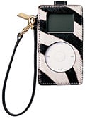 Coach debuts zebra print iPod mini case