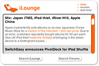 iLounge launches OS X Dashboard Widget
