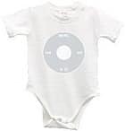 iPod-themed baby onesies available