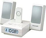 iHome2Go speakers and alarm for iPod shuffle available
