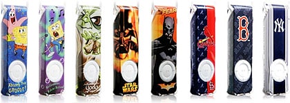 XtremeMac debuts Shieldz Collector Series iPod shuffle cases