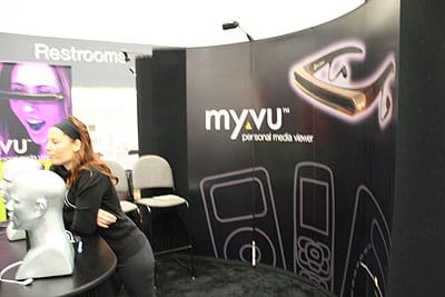 Macworld Expo 2006: MicroOptical myVu Personal Media Viewer
