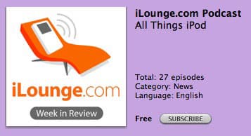 iLounge Week in Review podcasts