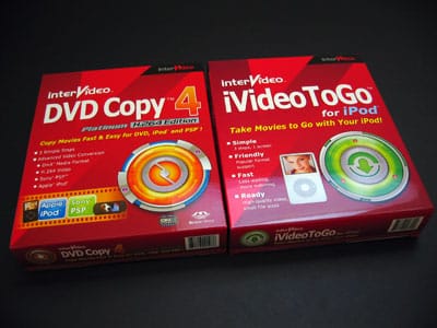 First Look: InterVideo DVD Copy 4 and iVideoToGo for iPod