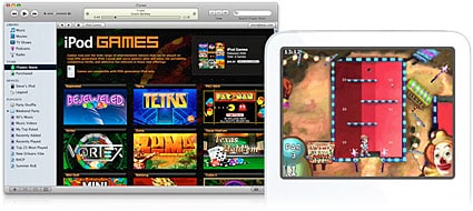 Apple debuts new iPod with games