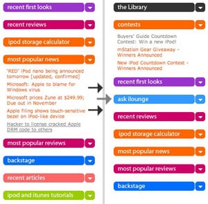 Newly added: iLounge Column Shuffle