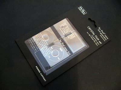 First Look: Power Support Crystal Film Set for Second Generation iPod nano