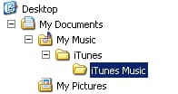 Moving iTunes content to another hard drive