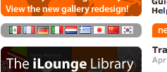 Translate iLounge into 9 languages (beta)