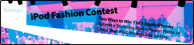 iPod Fashion Contest – Winners Announced
