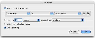 Organizing your Music Videos
