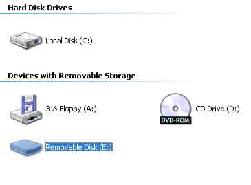 Using iPod as a removable hard drive