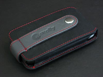 Review: Macally mPouch Protective Leather Pouch and Stand for iPhone