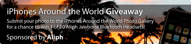 iPhones Around the World Giveaway – Winners Announced
