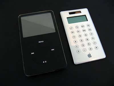 Apple&rsquo;s iCalculator as iPod 6G inspiration?