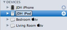 Renaming iPod