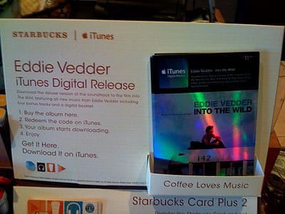 Starbucks&rsquo; iTunes Digital Releases and Plus 2 Cards