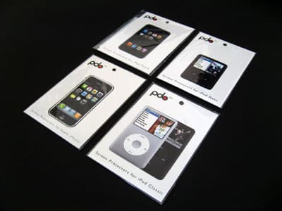 First Look: PDO Screen Protectors for iPhone and iPod nano, classic, and touch