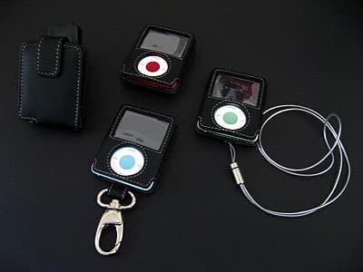 Review: PDair Sleeve and Flip Type Leather Cases for iPod nano 3G
