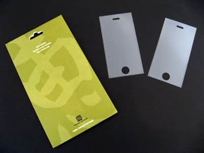 First Look: Power Support Anti-Glare Film Set for iPhone