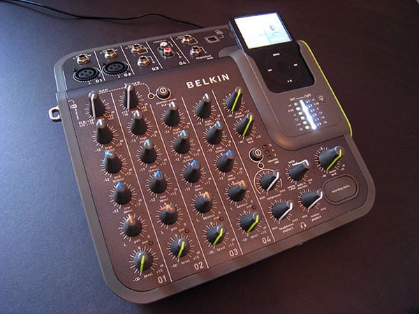 First Look: Belkin TuneStudio 4-Channel Mixer for iPod