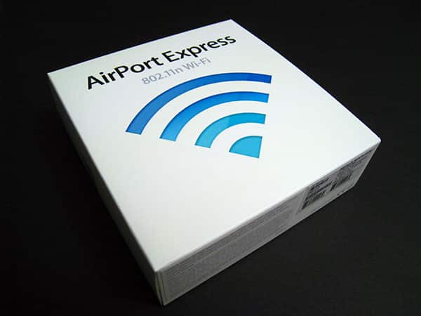 AirPort Express 802.11n, Unpacked