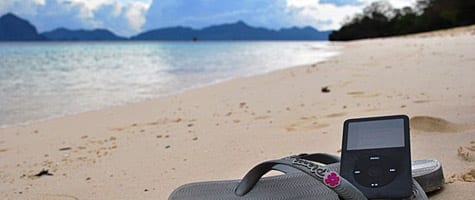 Photo of the Week: iPod in Palawan, Philippines