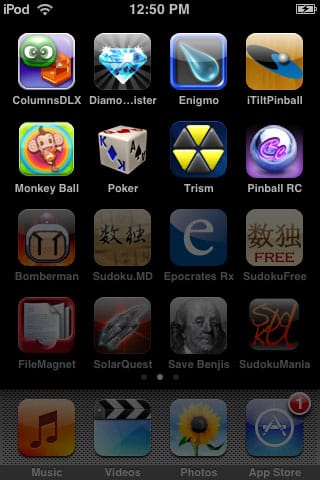 iPhone Gems: Action Puzzlers, Table + Pinball Games