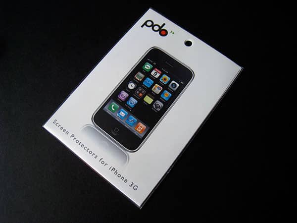 First Look: PDO Screen Protectors for iPhone 3G