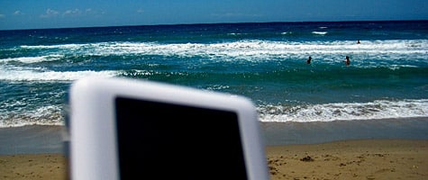 Photo of the Week: iPod in Greece