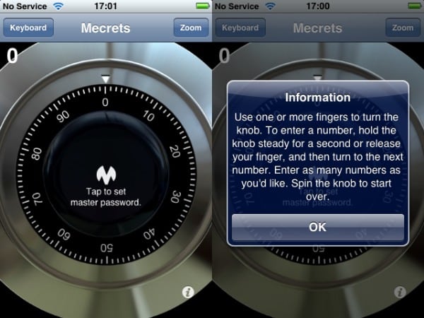 Review: Mecrets Password Manager v1.0.1 by NormSoft, Inc.