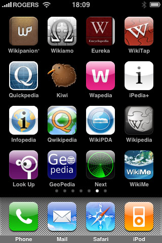 iPhone Gems: Wikipedia Apps