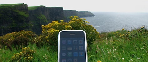 Photo of the week: iPhone in Ireland
