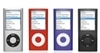 Gear Guide: InnoPocket Metal Slider Case for Apple iPod nano (4th Gen), Purple, Red, Silver Black