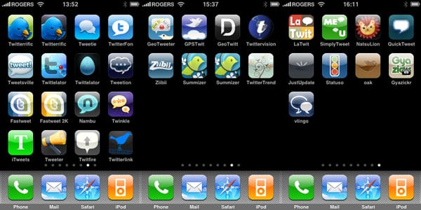 iPhone Gems: The Complete Guide to All 33 Twitter Apps