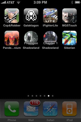 iPhone Gems: Siberian Strike, Cops & Robbers, Metal Gear Solid Touch 2.1, Pandemonium & Shadowland