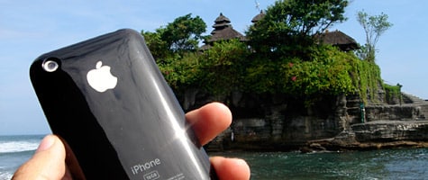 Photo of the Week: iPhone in Bali