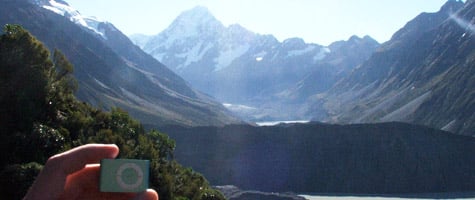 Photo of the Week: iPod shuffle in New Zealand
