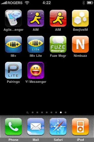 iPhone Gems: iPhone OS 3.0 Instant Messaging (IM) Apps