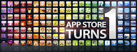 Apple celebrates one year of the App Store