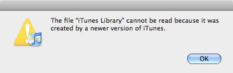 Downgrading to iTunes 7