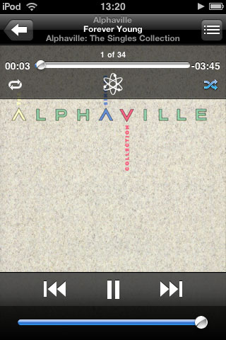 iPod touch shuffle mode