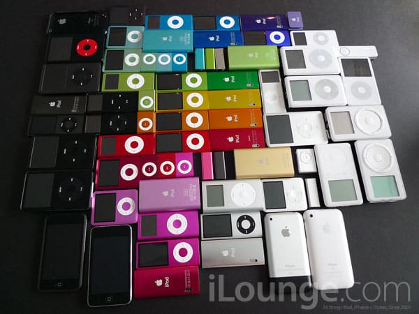 The Growing iPod + iPhone Family, in Pictures (2009)