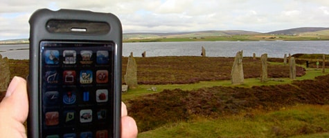 Photo of the Week: iPhone 3G in Scotland