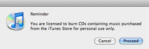 Audiobook Burn Limits